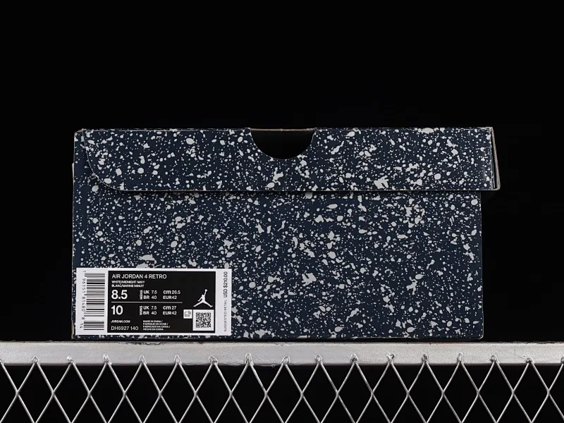 All categories Air Jordan Jordan series basketball shoes Air Jordan 4 OG version Air Jordan 4 Retro "Midnight Navy" AJ4 Joe 4 Midnight Blue Men's cultural basketball shoes DH6927-140